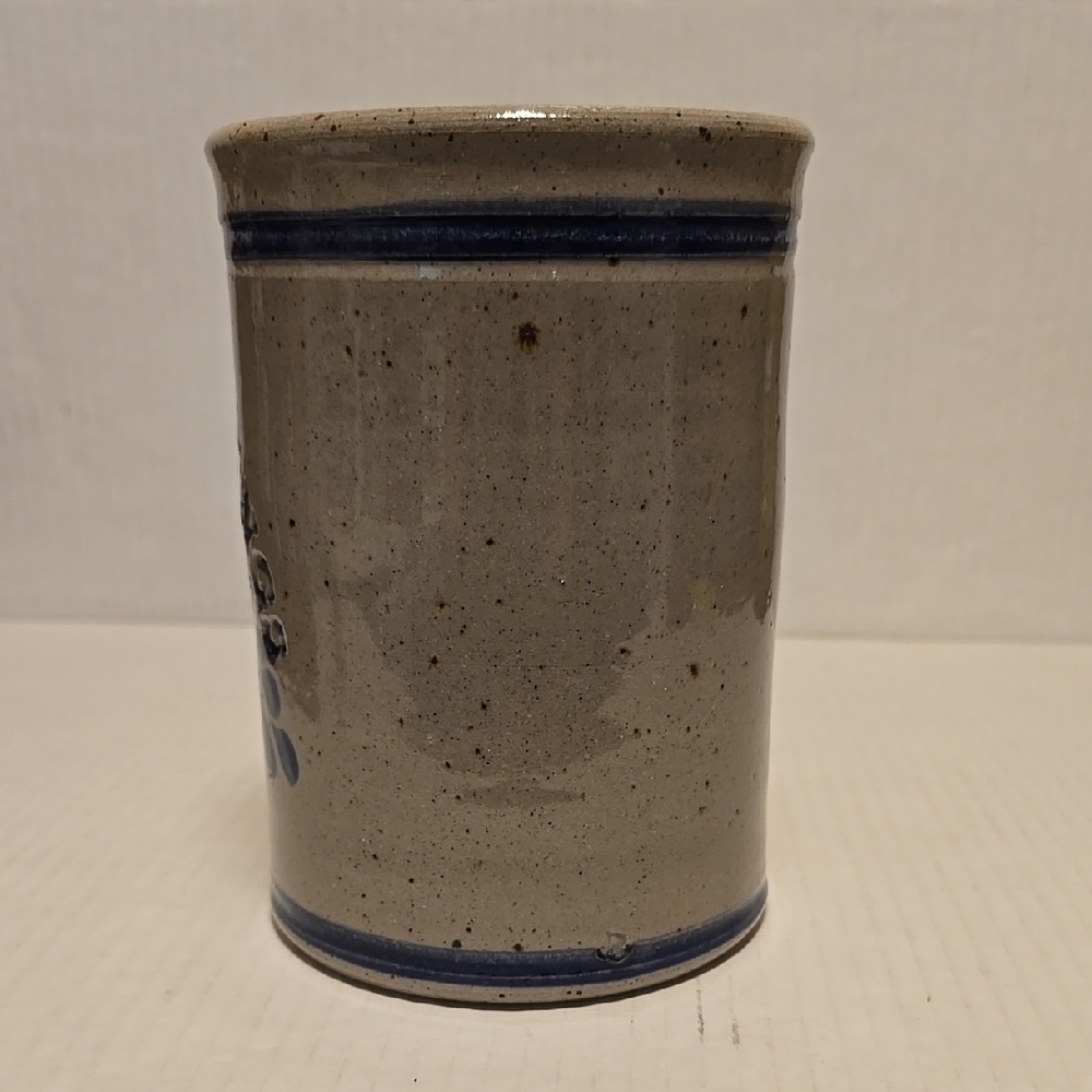 Saratoga Springs Pottery Crock / Vase / Utensil Holder - Picture 5 of 16